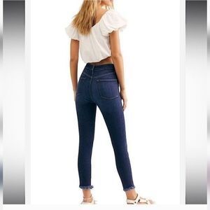 We The Free Indigo Cropped Jeans